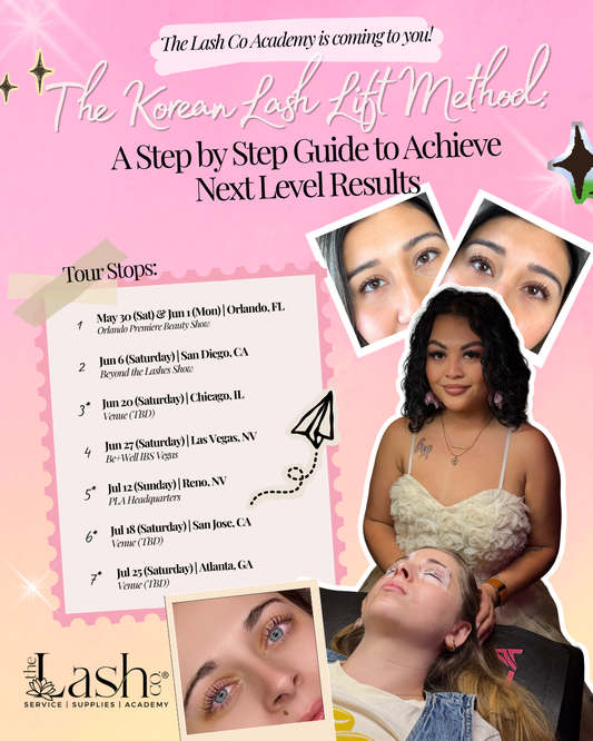 Korean Lash Lift Tour – Live Training with Cathy White