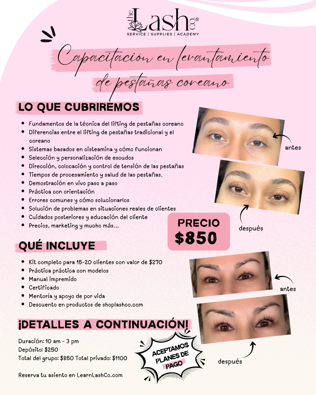 Lifting De Pestañas Tecnica Coreana