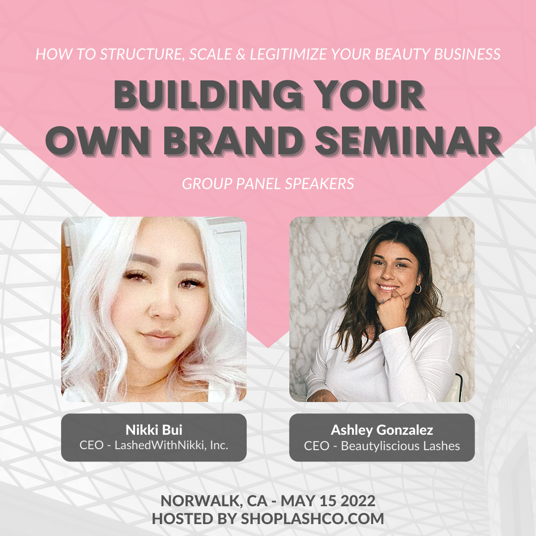 Build Your Own Brand Seminar on May 15, 2022 Sunday (In-Person)